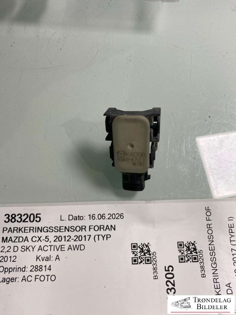 Parkeringssensor foran til Mazda CX-5 2012-2017 (Type I)  (KD4767UC108|)