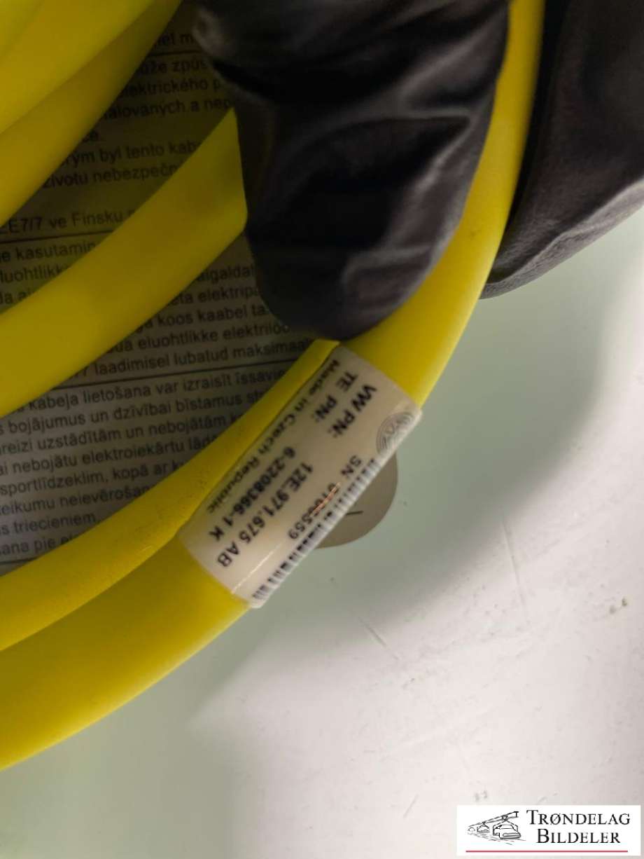 Batterilader kabel til VW Passat 2015-2019 (Fase 1) (B8) (B8) (LADEBOKS TYPE 2|)