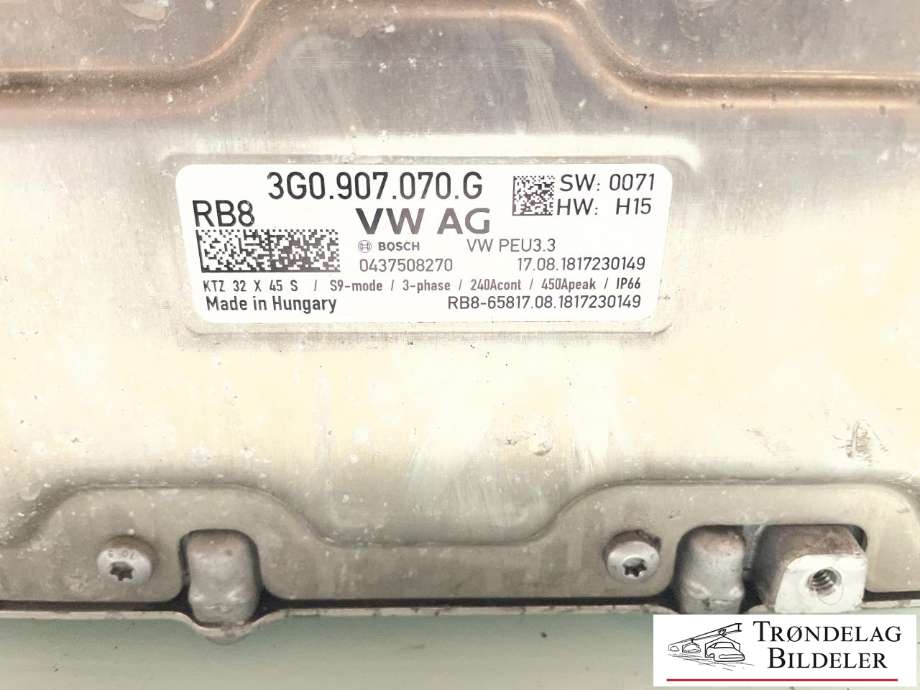 Inverter hybrid til VW Passat 2015-2019 (Fase 1) (B8) (B8) (3G0 907 070 G|)