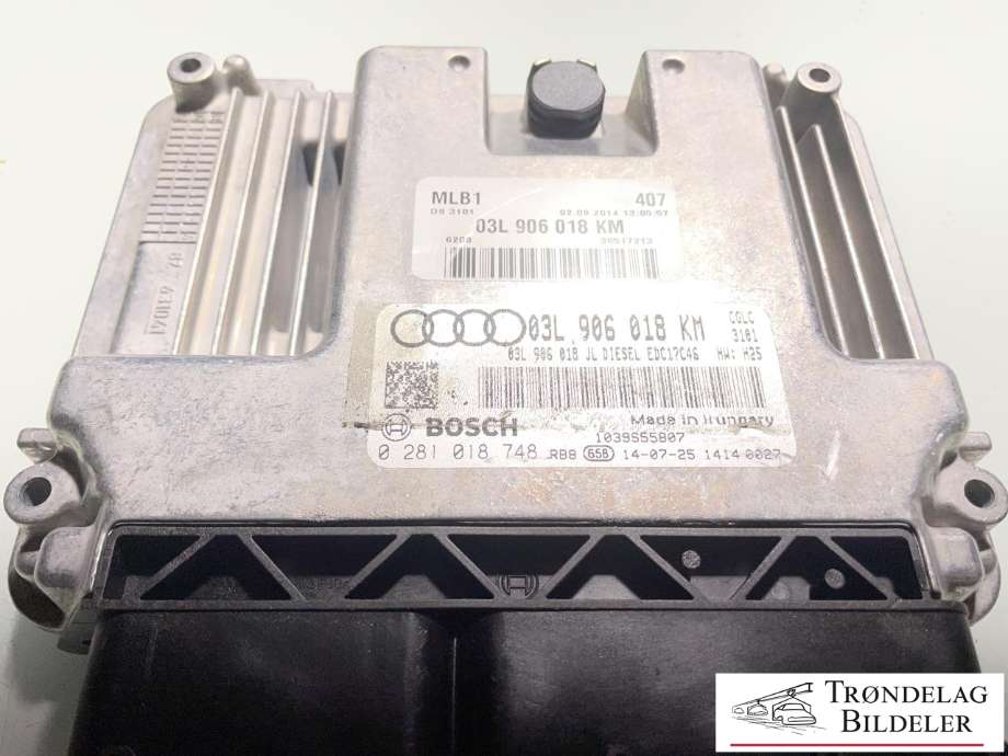 Styreenhet motor til Audi A4, Allroad 2009-2016 (Type I) (B8) (B8) (03L 906 018 KM|)