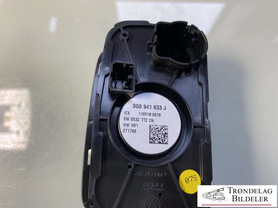 Bryter lys til VW Passat 2015-2019 (Fase 1) (B8) (B8) (3G0 941 633 J|)