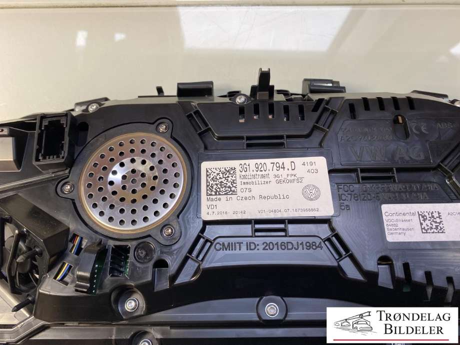 Bryter combi til VW Passat 2015-2019 (Fase 1) (B8) (B8) (5Q1 953 521 M|)