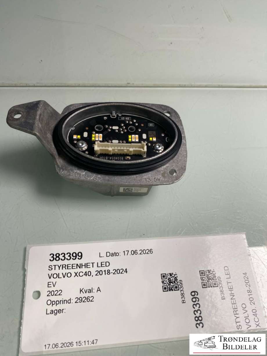 Styreenhet LED til Volvo XC40, 2018-2024 (90122311)