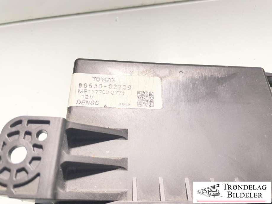 Styreenhet diverse til Toyota Auris 2010-2012 (Type I, Fase 2)  (88650-02730|)