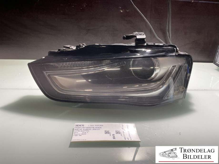Frontlykt venstre xenon til Audi A4, Allroad, 2009-2016 (Type I) (B8) (B8) (8K0 941 043 C)