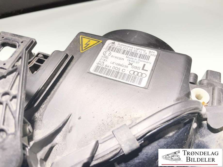 Frontlykt venstre xenon til Audi A4, Allroad 2009-2016 (Type I) (B8) (B8) (8K0 941 043 C|8K0 941 043 F|)