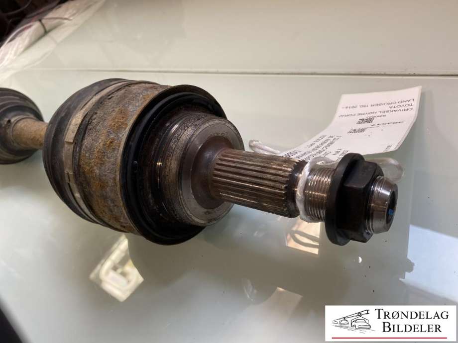 Drivaksel høyre foran, diesel/automat til Toyota Land Cruiser 150 2014-->> (Fase 2)  (4343060082|)