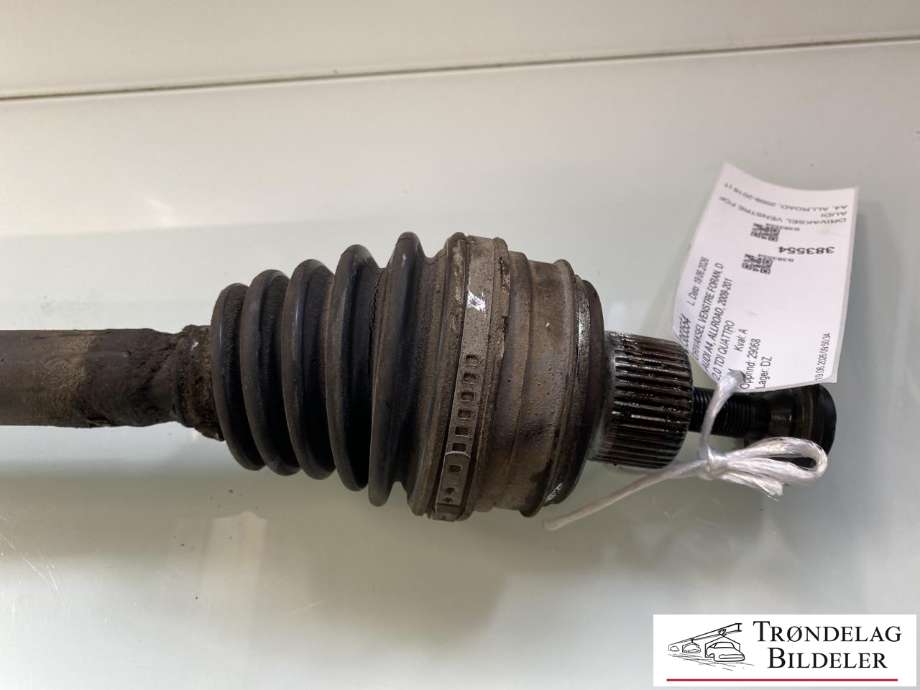 Drivaksel venstre foran, diesel/automat til Audi A4, Allroad 2009-2016 (Type I) (B8) (B8) (8K0 407 271 P|8K0 407 271 AL|)