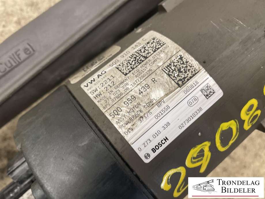 Tannstang elektrisk til VW Passat 2015-2019 (Fase 1) (B8) (B8) (5Q1 423 062 K|5Q1 423 062 N|)
