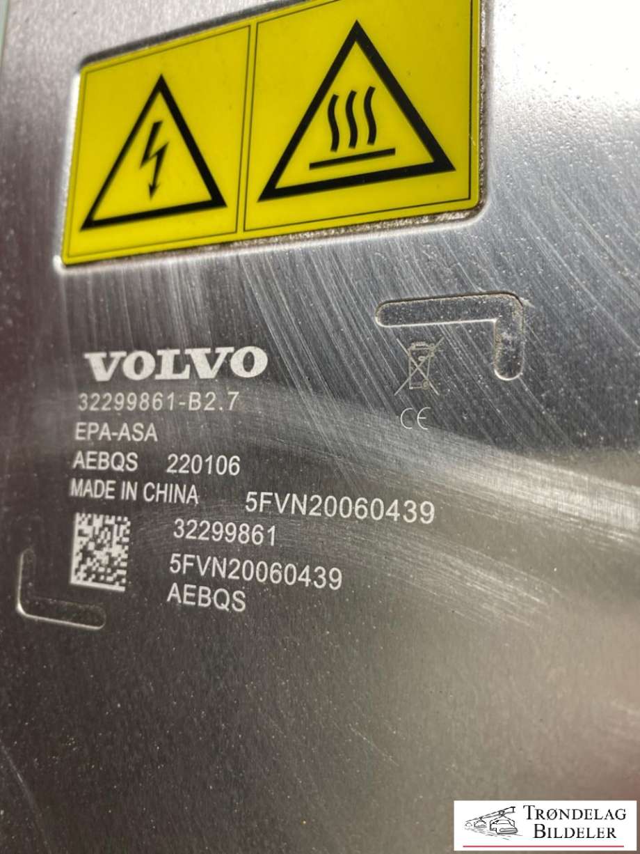 Batterilader (OBC - On Board Charger) til Volvo XC40 2018-2024  (36003738|32299861|32383807)