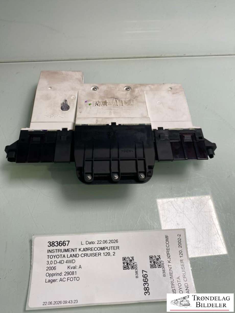 Instrument kjørecomputer til Toyota Land Cruiser 120 2002-2009  (8326560250|8326560251|8325360250|8326360250|)
