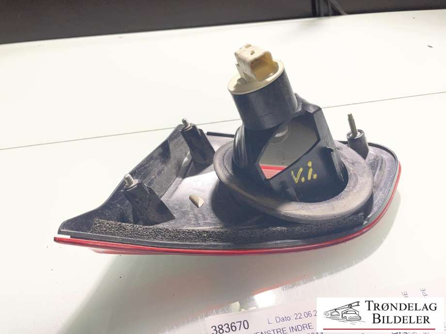 Baklykt venstre indre til Nissan Qashqai 2010-2014 (Type I, Fase 2)  (26555-BR01A|89503189|)