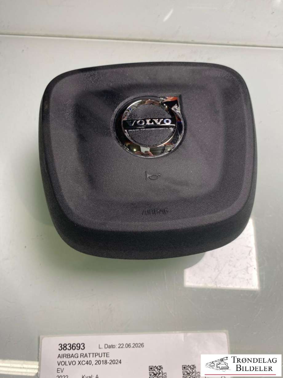 Airbag rattpute til Volvo XC40, 2018-2024 (32384652)
