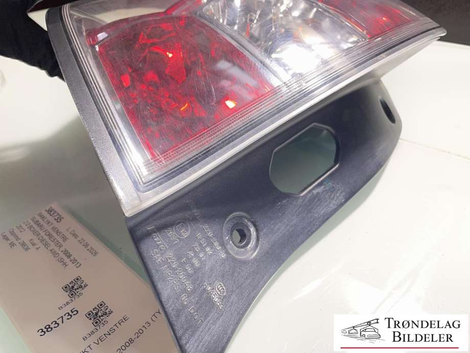 Baklykt venstre til Subaru Forester 2008-2013 (Type III)  (84912SC151|)
