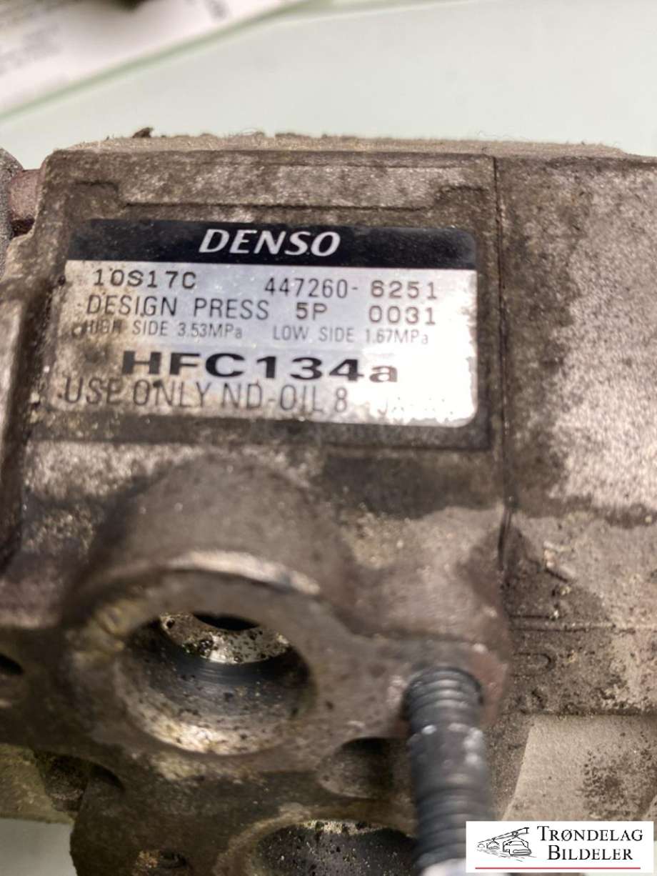 Aircondition kompressor til Toyota Land Cruiser 120 2002-2009 (883206A081|88410-35400|883206A080|88310-6A141|DCP50076)