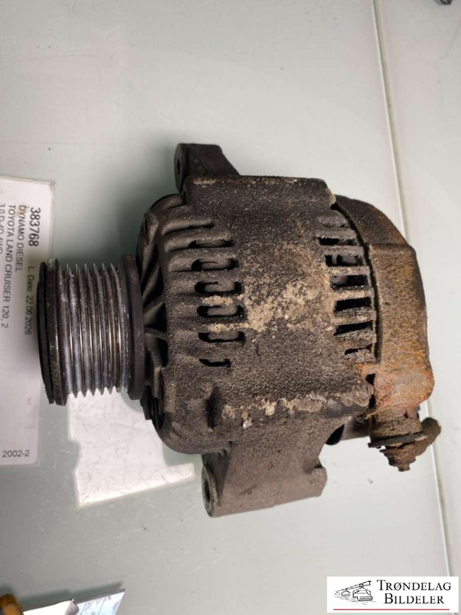 Dynamo diesel til Toyota Land Cruiser 120 2002-2009 (2706030050|27060 30040|27060 30010|27060 30120|27060 30150|27060 30151|27060 30154|270600L020|270600L021|270600L022|270600L060|270600L080|0 986 082 040)