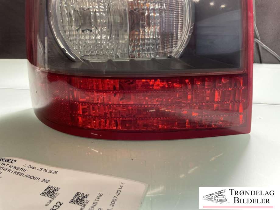 Baklykt venstre til Land Rover Freelander 2007-2014 (Type II)  (LR025607|6H5213405AC|)