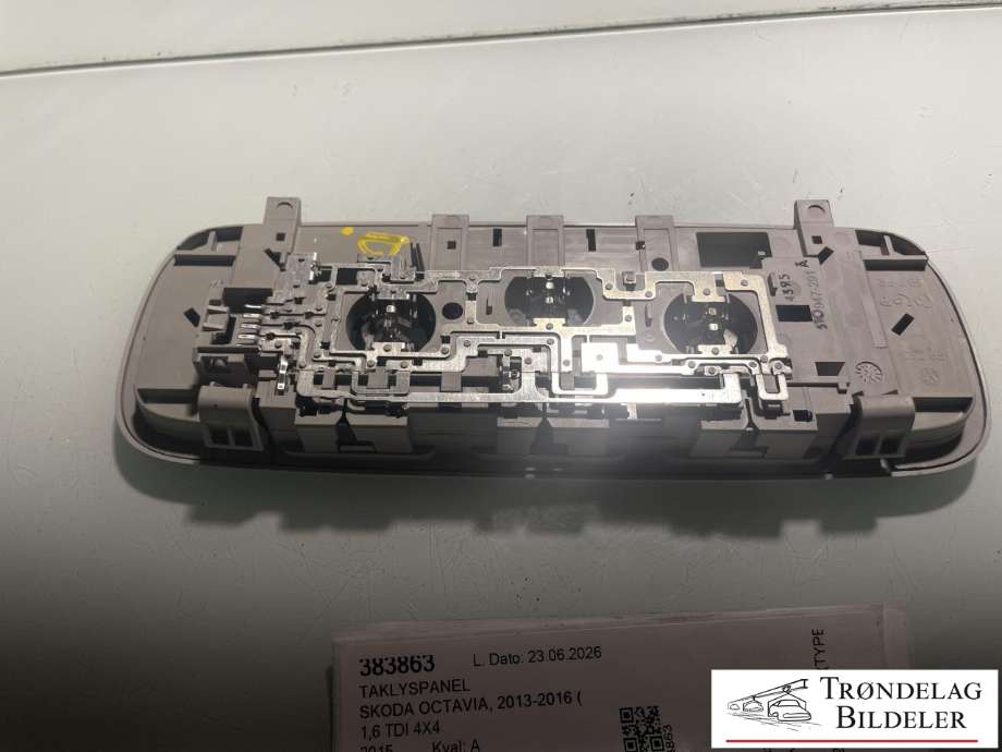 Taklyspanel til Škoda Octavia 2013-2016 (Type III, Fase 1)  (3T0 947 291 A|)