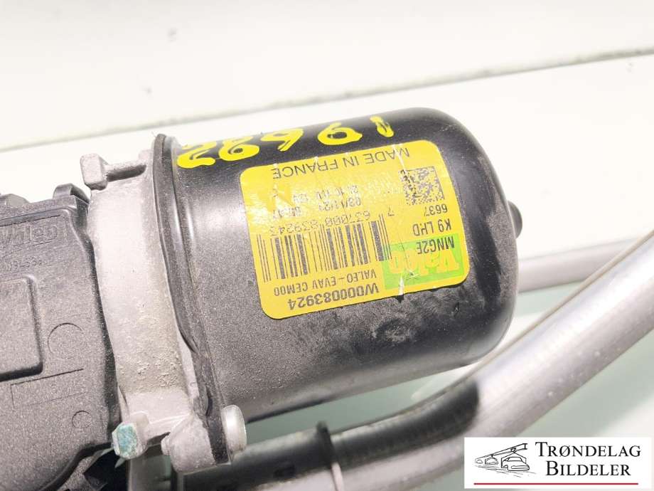 Viskermotor frontrute komplett m/overføring til Peugeot Partner 2019-->> (Type III)  (98 165 588 80|)