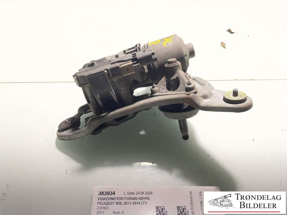 Viskermotor foran høyre til Peugeot 508 2011-2014 (Type I, Fase 1)  (96 774 726 80|98 161 726 80|)