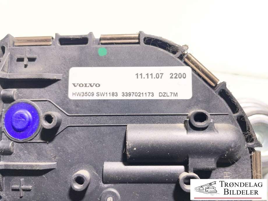 Viskermotor frontrute komplett m/overføring til Volvo V60 2010-2013 (Type I, Fase 1)  (30753493|1397220628|3397021173)