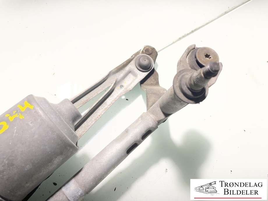 Viskermotor frontrute komplett m/overføring til VW Caddy 2010-2015 (Type III, Fase 2)  (1T1955023A|2K1955023J|)