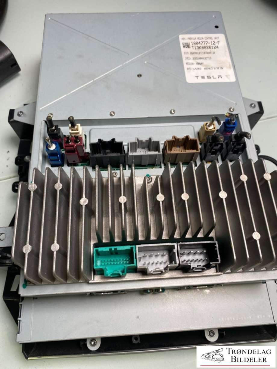 Multimedia display (MCU - Media Controller Unit) til Tesla Model S 2013-2016 (Fase 1) (1004777-12-F|)