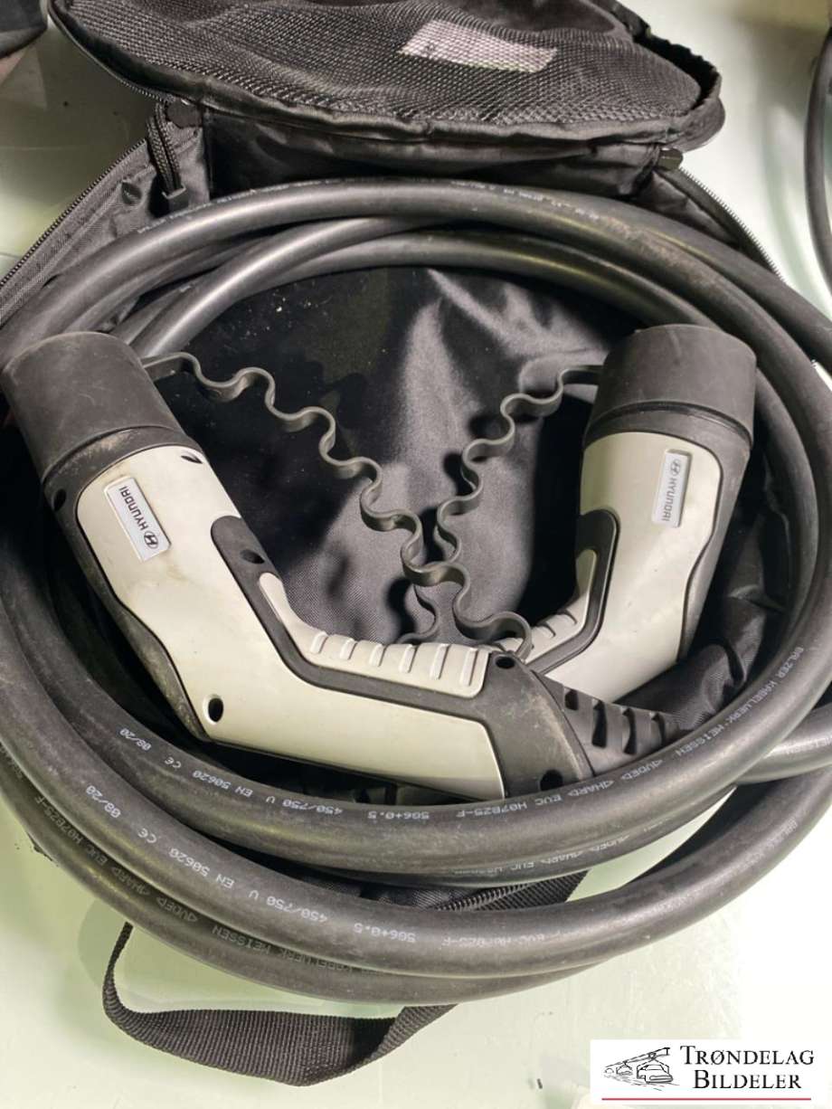 Batterilader kabel til Hyundai Kona, 2017-2021 (Type I, Fase 1)  (LADEBOKS TYPE 2|LADEBOKS TYPE 2)