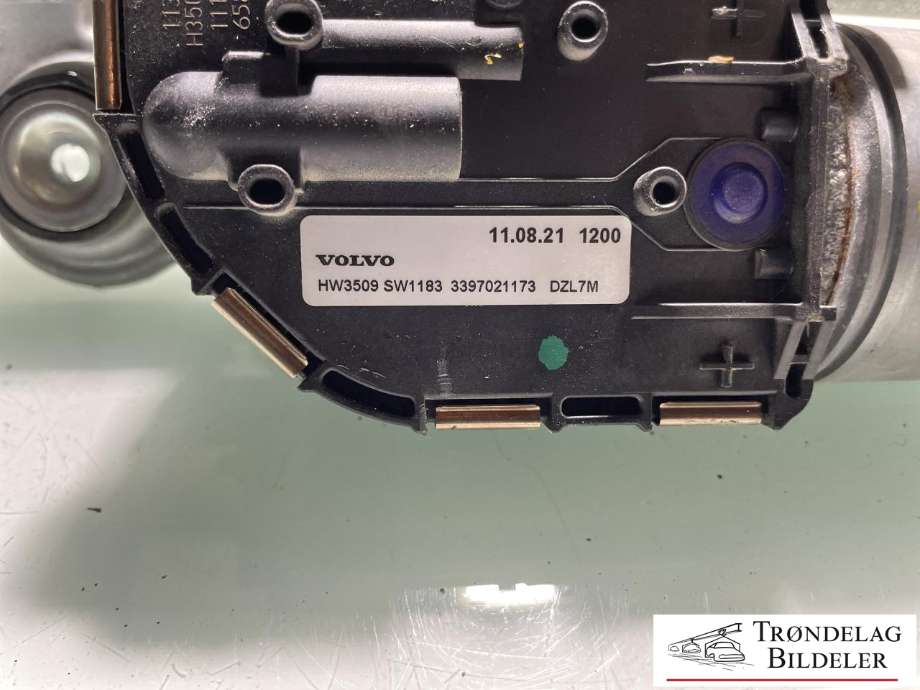 Viskermotor frontrute komplett m/overføring til Volvo V60 2010-2013 (Type I, Fase 1)  (30753493|1397220628|3397021173)