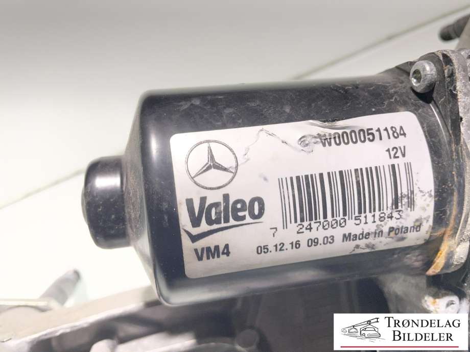 Viskermotor frontrute komplett m/overføring til Mercedes Vito 2014-->> (W447) (W447) (A 447 820 00 40|W000051184|)