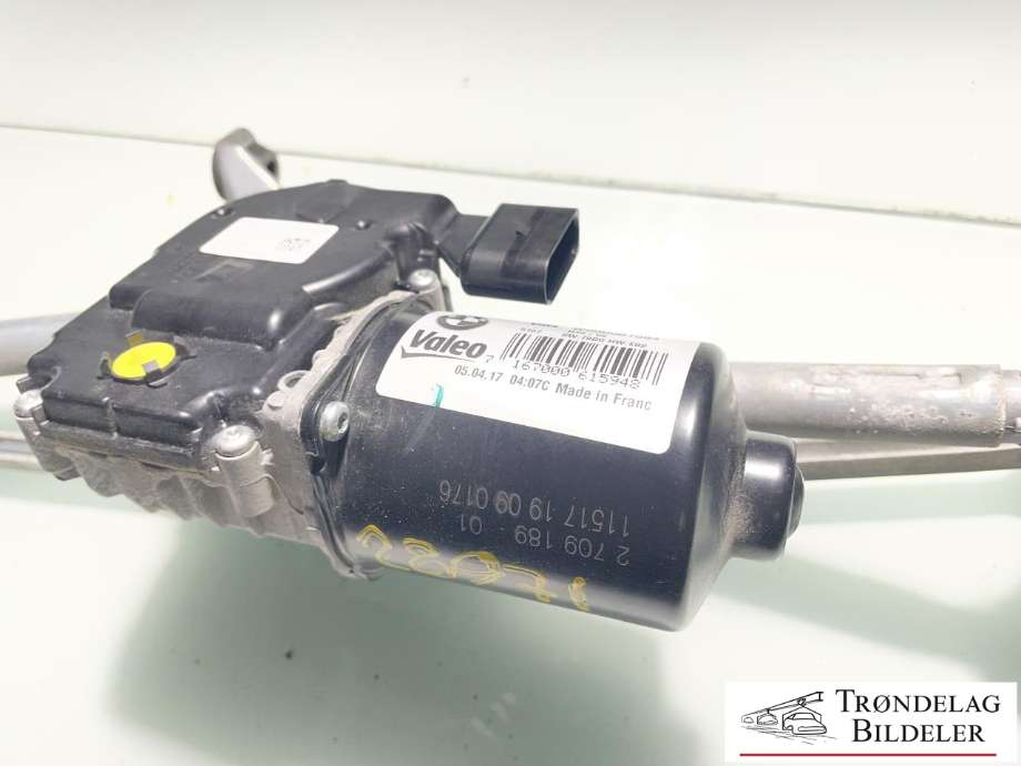 Viskermotor frontrute komplett m/overføring til BMW 5-Serie 2017-->> (G30/G31) (G30/G31) (61 61 2 709 189|61 61 9 851 351|)