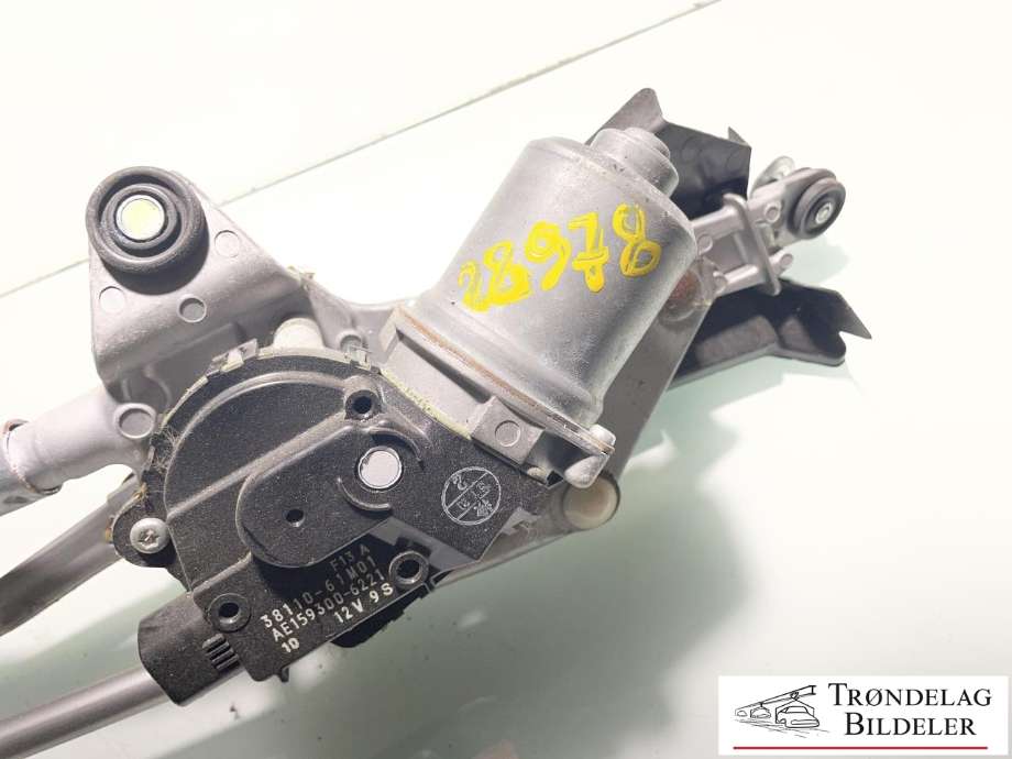 Viskermotor frontrute komplett m/overføring til Suzuki SX4 S-CROSS 2013-->> (Type II)  (3810061M01|)