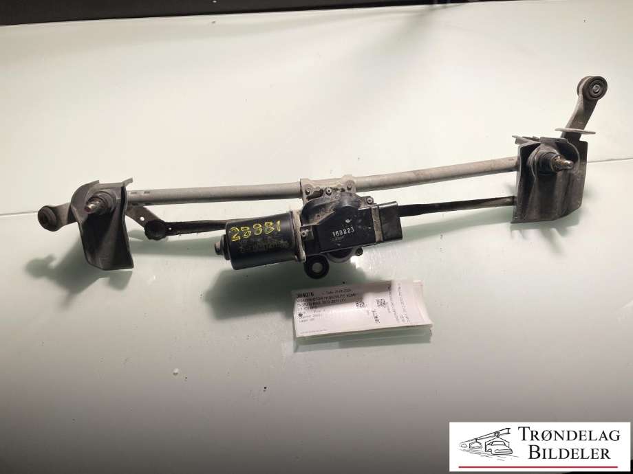 Viskermotor frontrute komplett m/overføring til Isuzu D-Max 2012-2017 (Type II, Fase 1)  (8980574501|)
