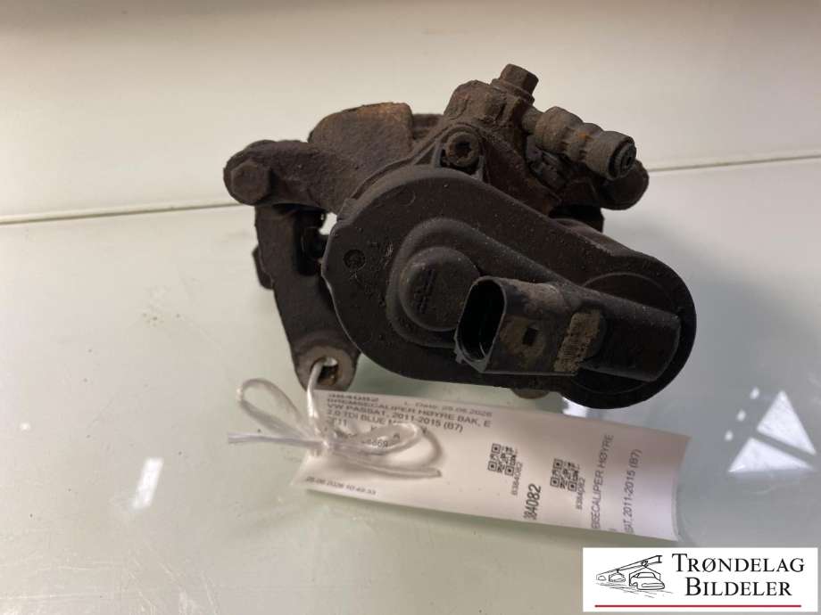 Bremsecaliper høyre bak, elektrisk til VW Passat 2011-2015 (B7) (B7) (5N0615404|5N0615404X|3C0998281A)