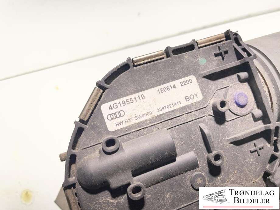 Viskermotor frontrute komplett m/overføring til Audi A6, Allroad 2015-2019 (Type III, Fase 2) (C7) (C7) (4G1955023A|4G1955023C|)