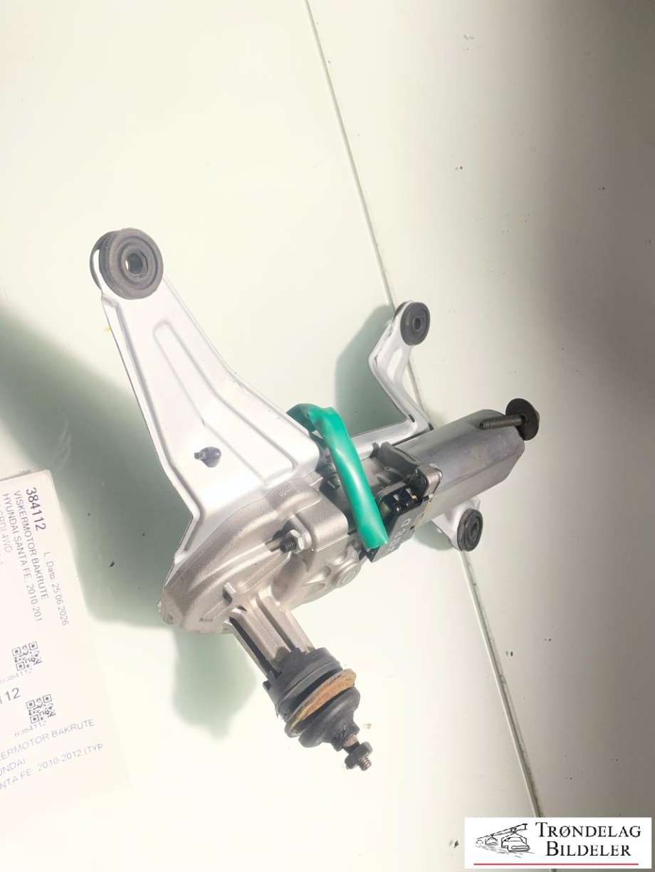 Viskermotor bakrute til Hyundai Santa Fe 2010-2012 (Type II, Fase 2) (98710 2B500|)