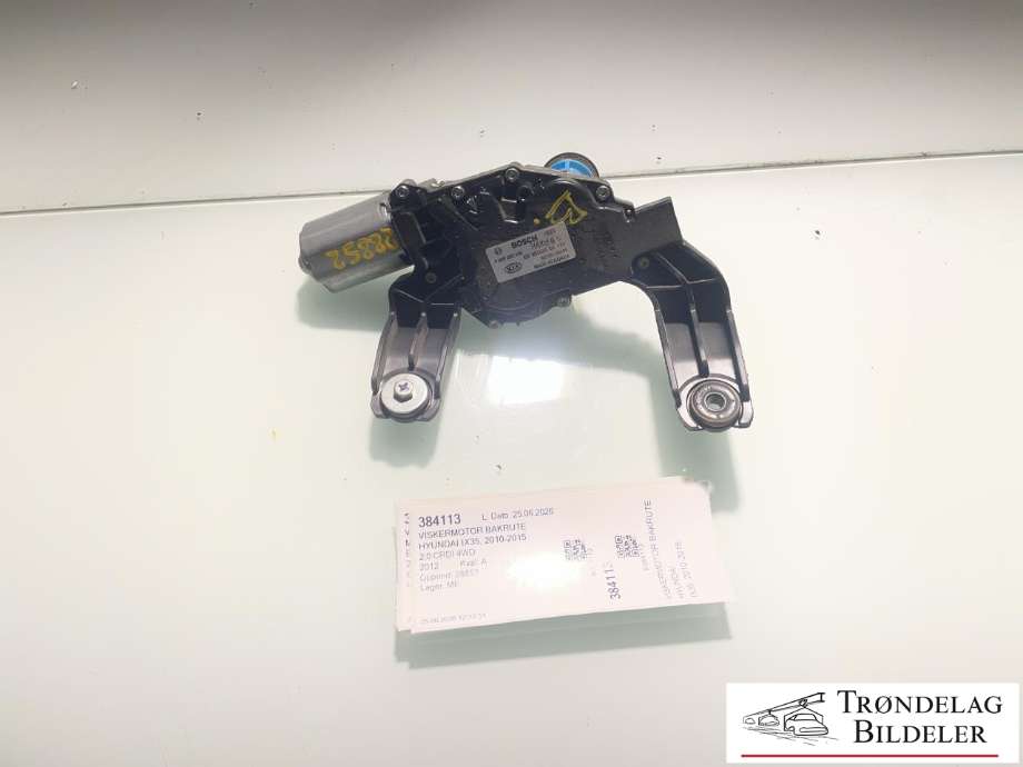 Viskermotor bakrute til Hyundai Ix35, 2010-2015  (98710 2B500)