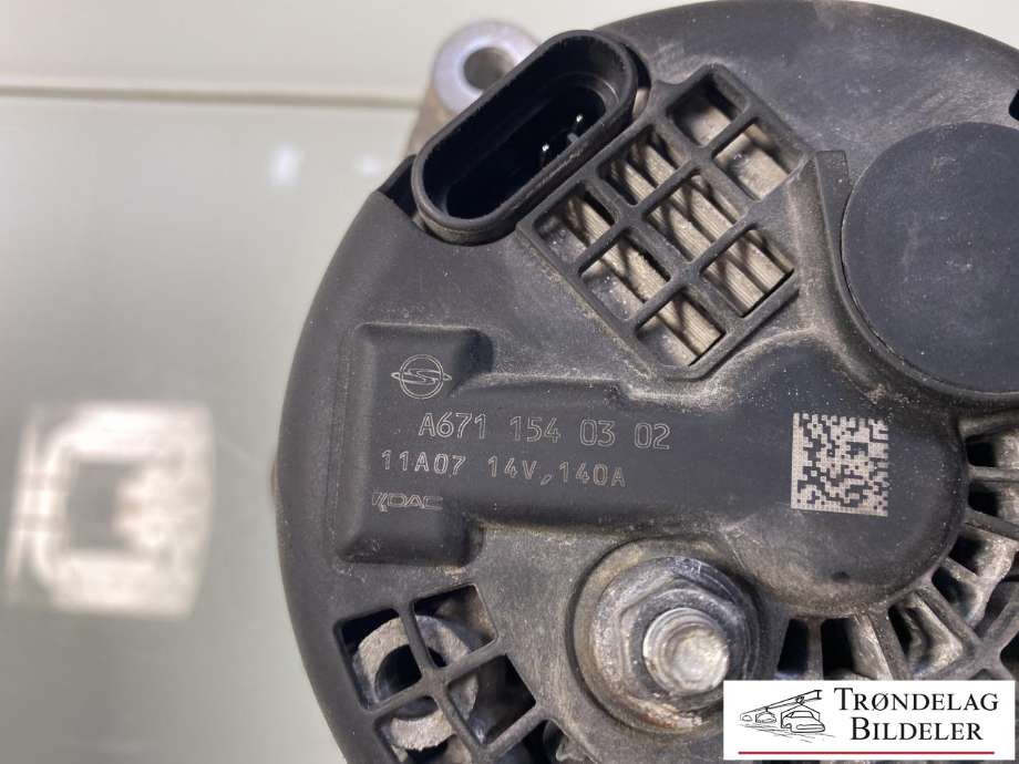Dynamo diesel til SsangYong Korando 2011-2013 (Type III)