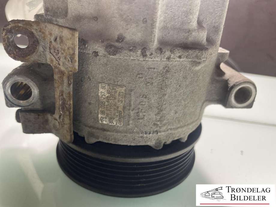 Aircondition kompressor til Peugeot Partner 2015-2019 (Type II, Fase 2) (98 197 149 80|9802875780|9819714880|9801764380|447150-5200|1611179980|891016|51-1193|ACP01292)