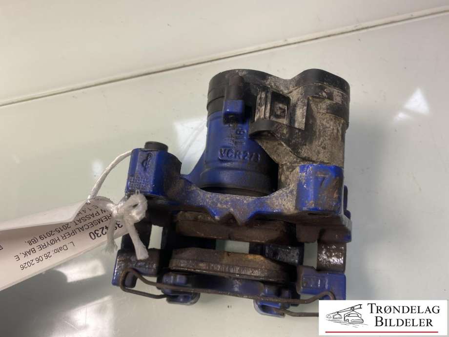 Bremsecaliper høyre bak, elektrisk til VW Passat 2015-2019 (Fase 1) (B8) (B8) (3Q0 615 424 B|3Q0 615 425|5G0 615 425 SQ5|300X12MM|)