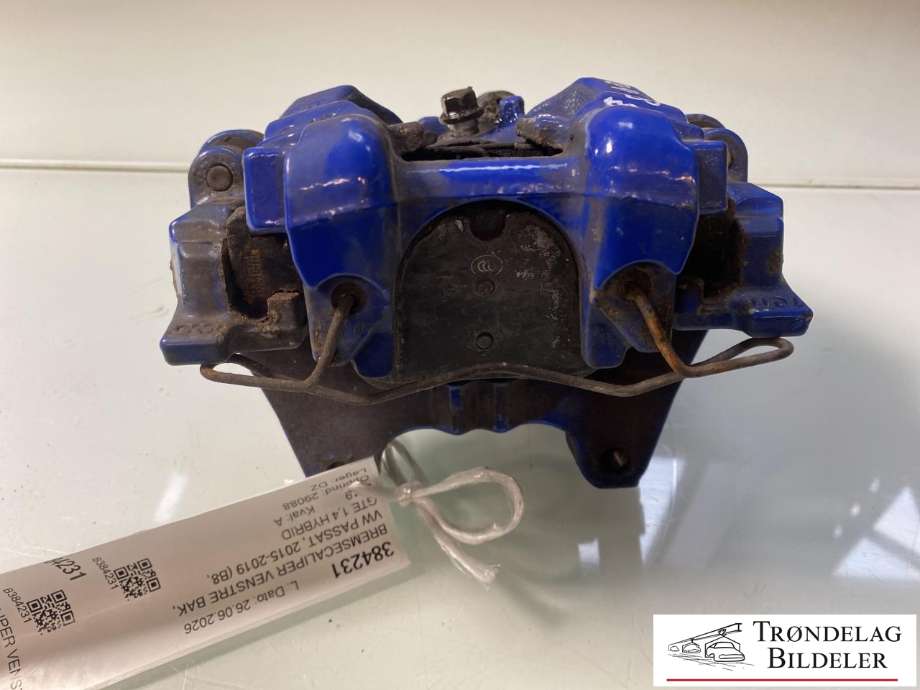 Bremsecaliper venstre bak, elektrisk til VW Passat 2015-2019 (Fase 1) (B8) (B8) (3Q0 615 423 B|3Q0 615 425|5G0 615 425    SQ5|300X12MM|)