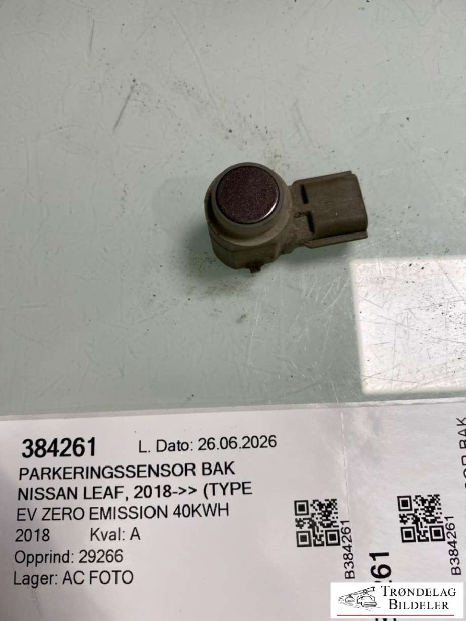 Parkeringssensor bak til Nissan Leaf 2018-->> (Type II) (284385SA3A|CAN - BROWN|)
