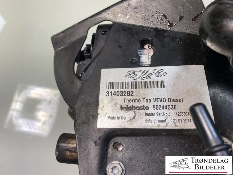 Dieselvarmer til Volvo V60/V60 CC 2013-2018 (Type I, Fase 2)  (31497380|)