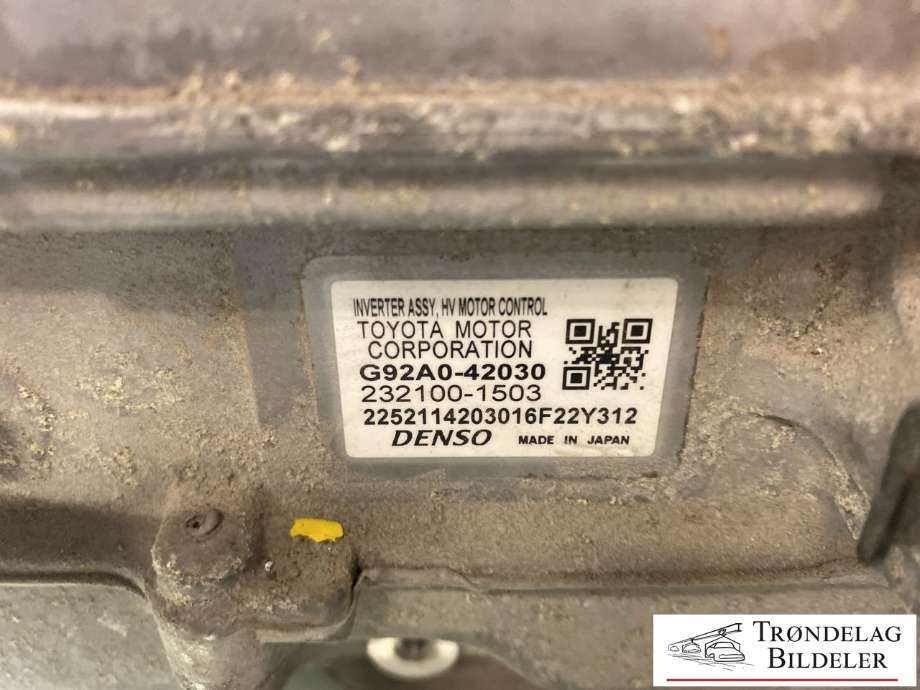 Inverter hybrid til Toyota RAV4 2016-2019 (Type IV, Fase 2)  (G92A042050|)