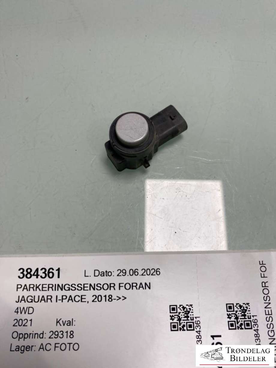 Parkeringssensor foran til Jaguar I-PACE 2018-->>