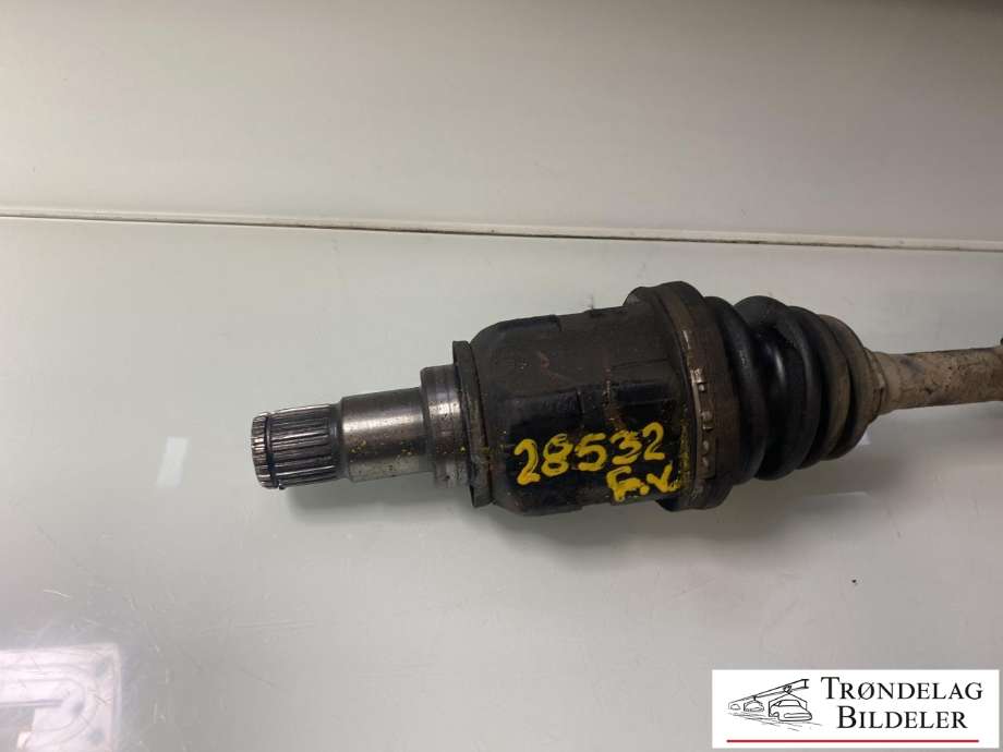 Drivaksel venstre foran, diesel/manuell til Toyota Avensis 2009-2015 (Type III, Fase 1) (43420-42200|DA51L|4342042201|43420-05430|43420-05431)