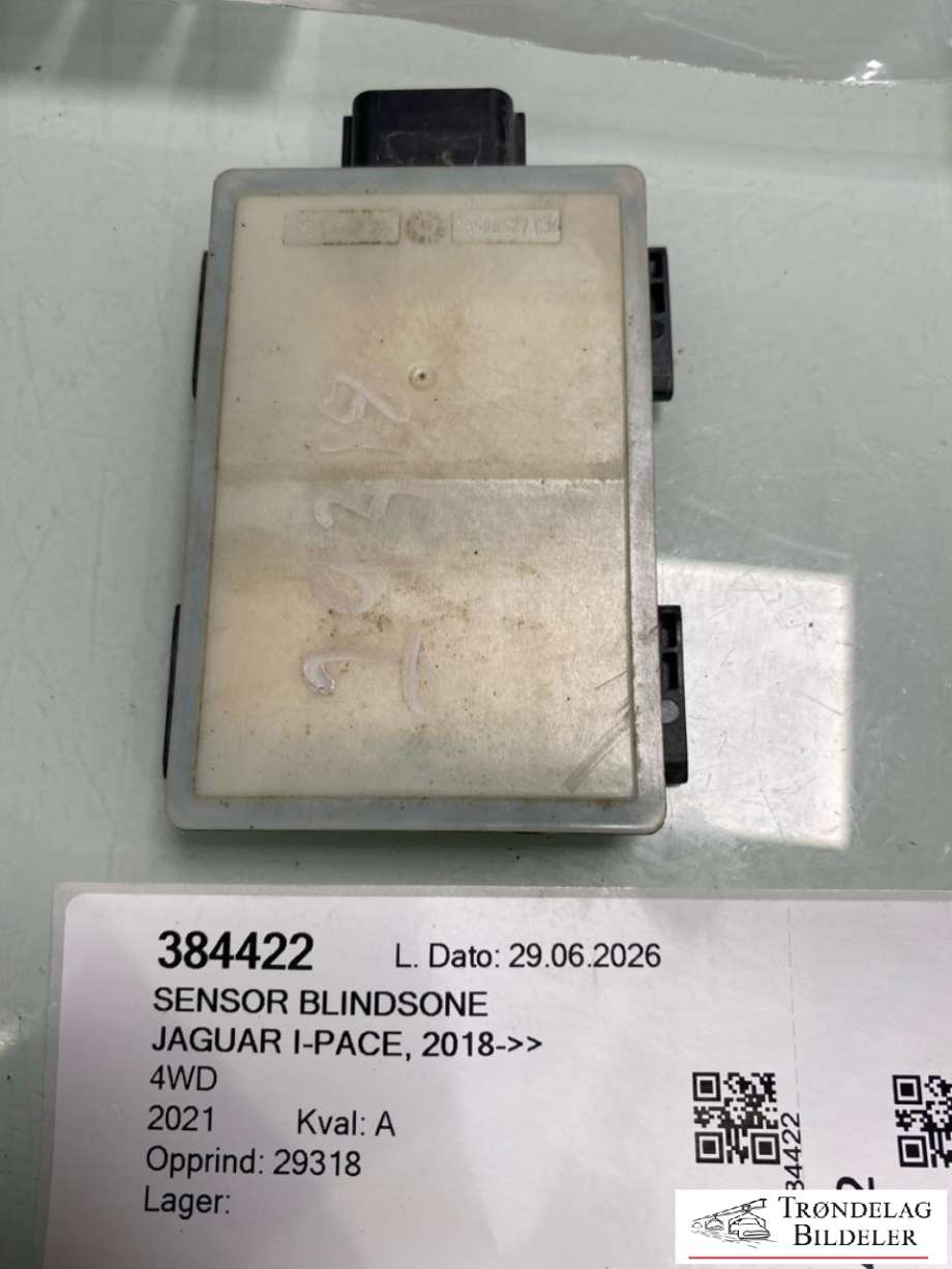 Sensor blindsone til Jaguar I-PACE 2018-->> (T4K12727|M8E214F152AF|T2R71303 |M8E214F152AJ|M8E2-14F452-AD)