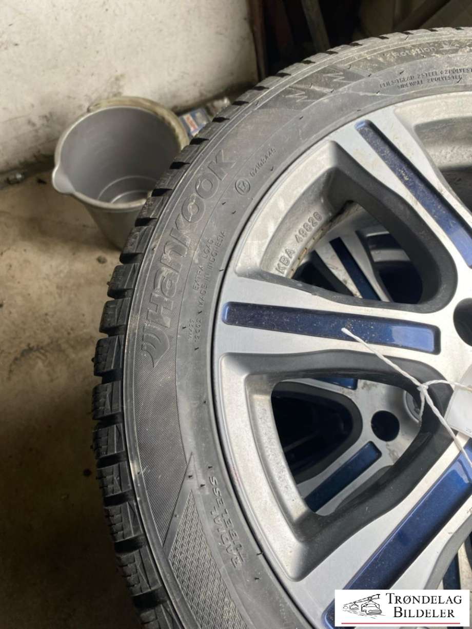 Hjulsett aluminium vinter til Nissan Leaf 2018-->> (Type II) (215/50/R17|10 MM MØNSTERDYBDE|PROD 19-23)