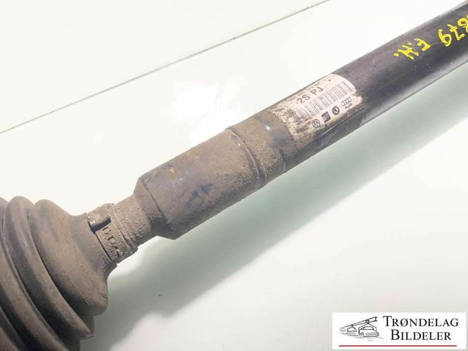 Drivaksel høyre foran, diesel/automat til VW Golf VI 2008-2012  (1K0 407 272 SP|5Q0 407 272 FG|)