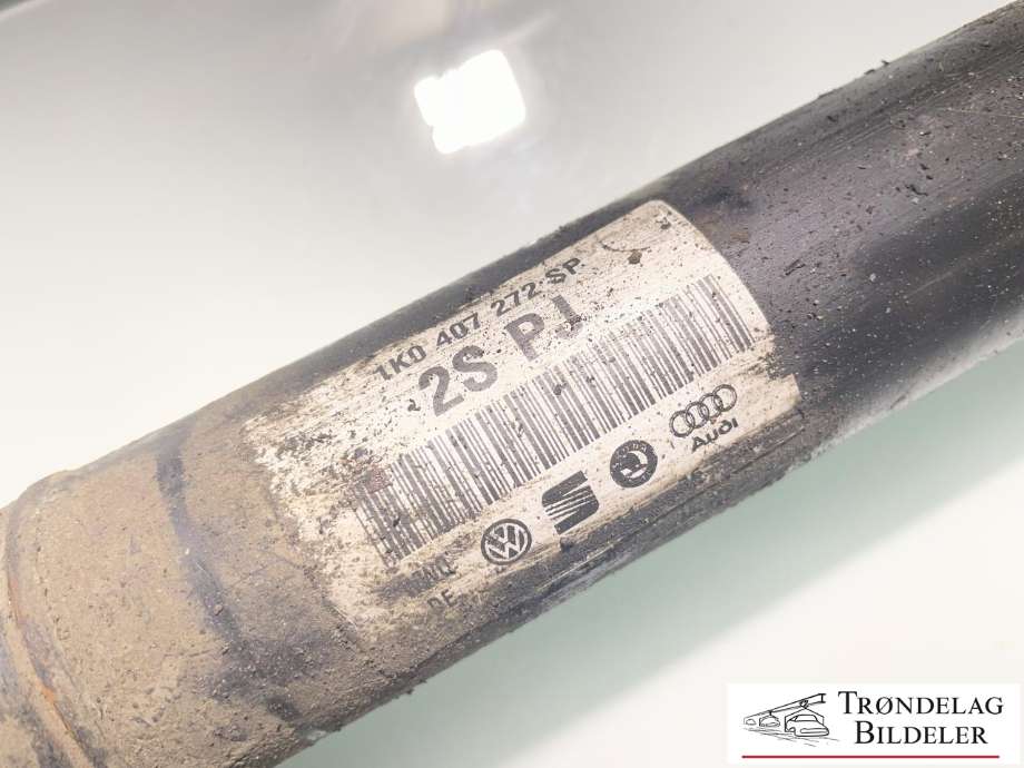 Drivaksel høyre foran, diesel/automat til VW Golf VI 2008-2012  (1K0 407 272 SP|5Q0 407 272 FG|)
